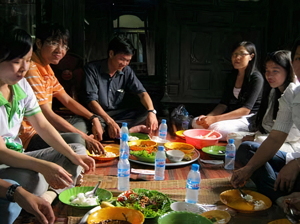 Văn hóa ẩm thực của người Chăm An Giang trong những ngày hội “Rona Pittak” - Ảnh 1.