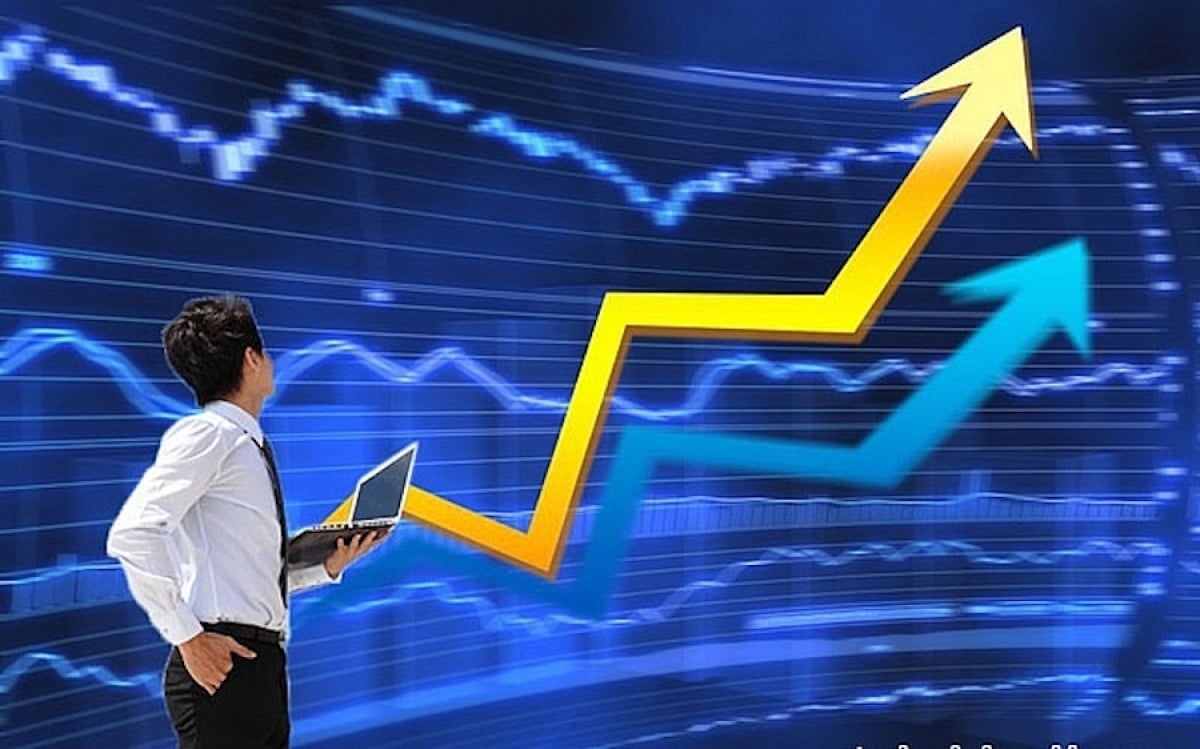 Thị trường chứng khoán tiếp tục xu hướng tích cực - Ảnh 1. Thị trường chứng khoán tiếp tục xu hướng tích cực - Ảnh 1.