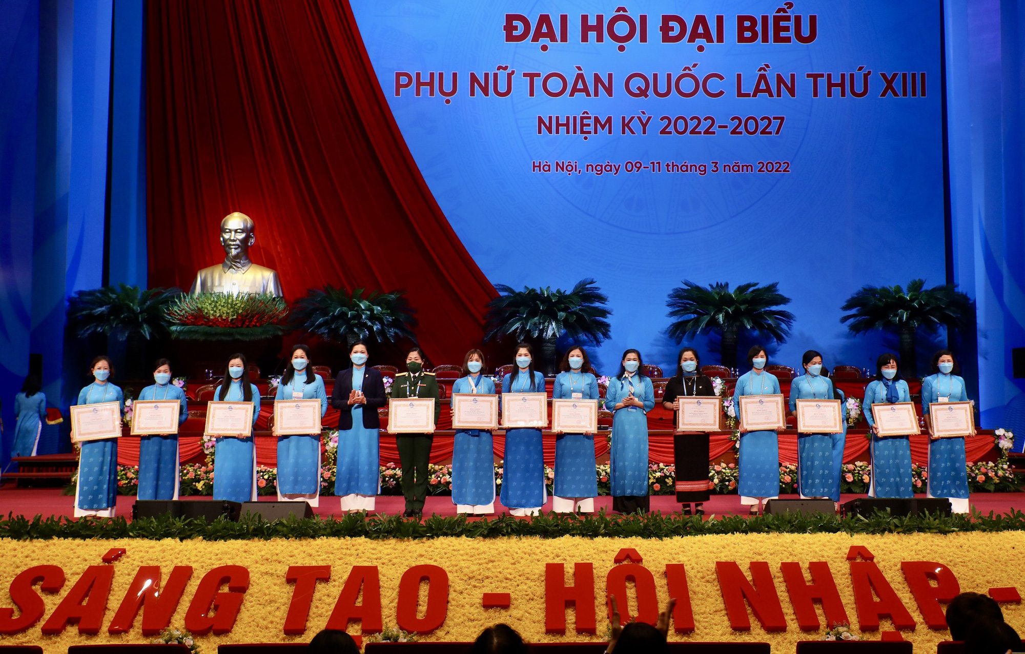 Sáng nay diễn ra Đại hội đại biểu Phụ nữ toàn quốc lần thứ XIII - Ảnh 5.