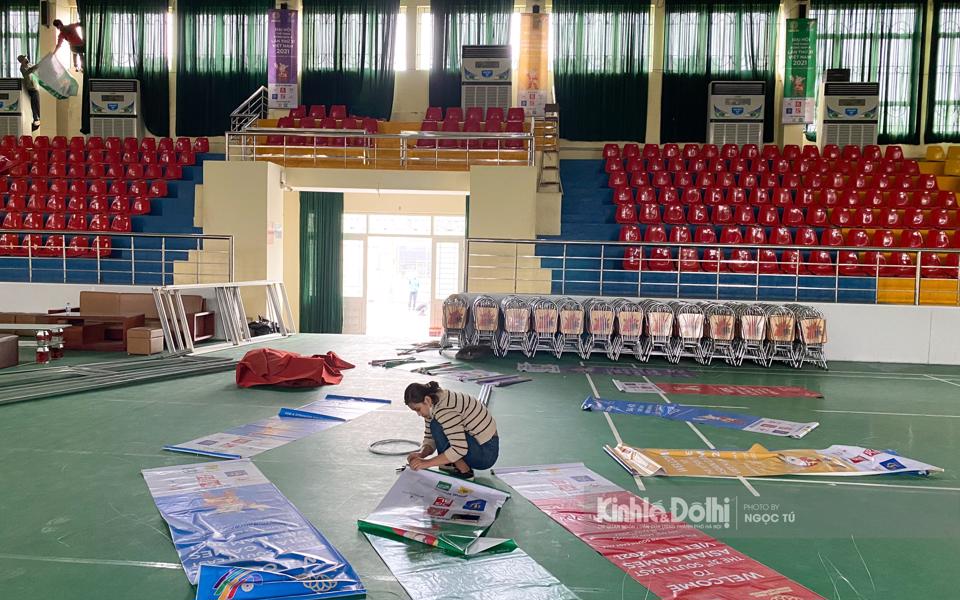 Huyện Đan Phượng: Sẵn sàng cơ sở vật chất phục vụ SEA Games 31 - Ảnh 1.