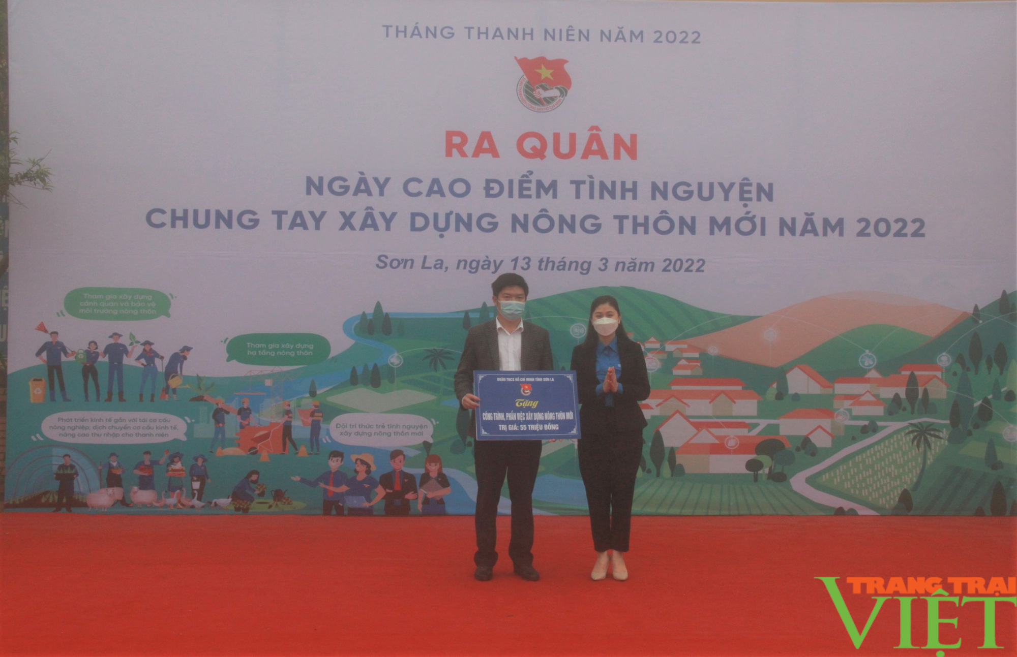 Ra quân Ngày cao điểm &quot;Tình nguyện chung tay xây dựng nông thôn mới&quot; tại Sơn La - Ảnh 9.