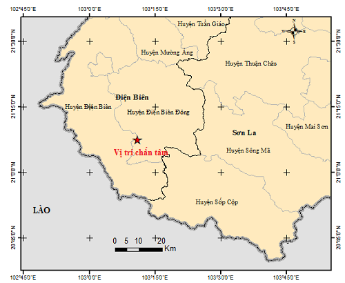 Động đất ở Điện Biên? - Ảnh 1.