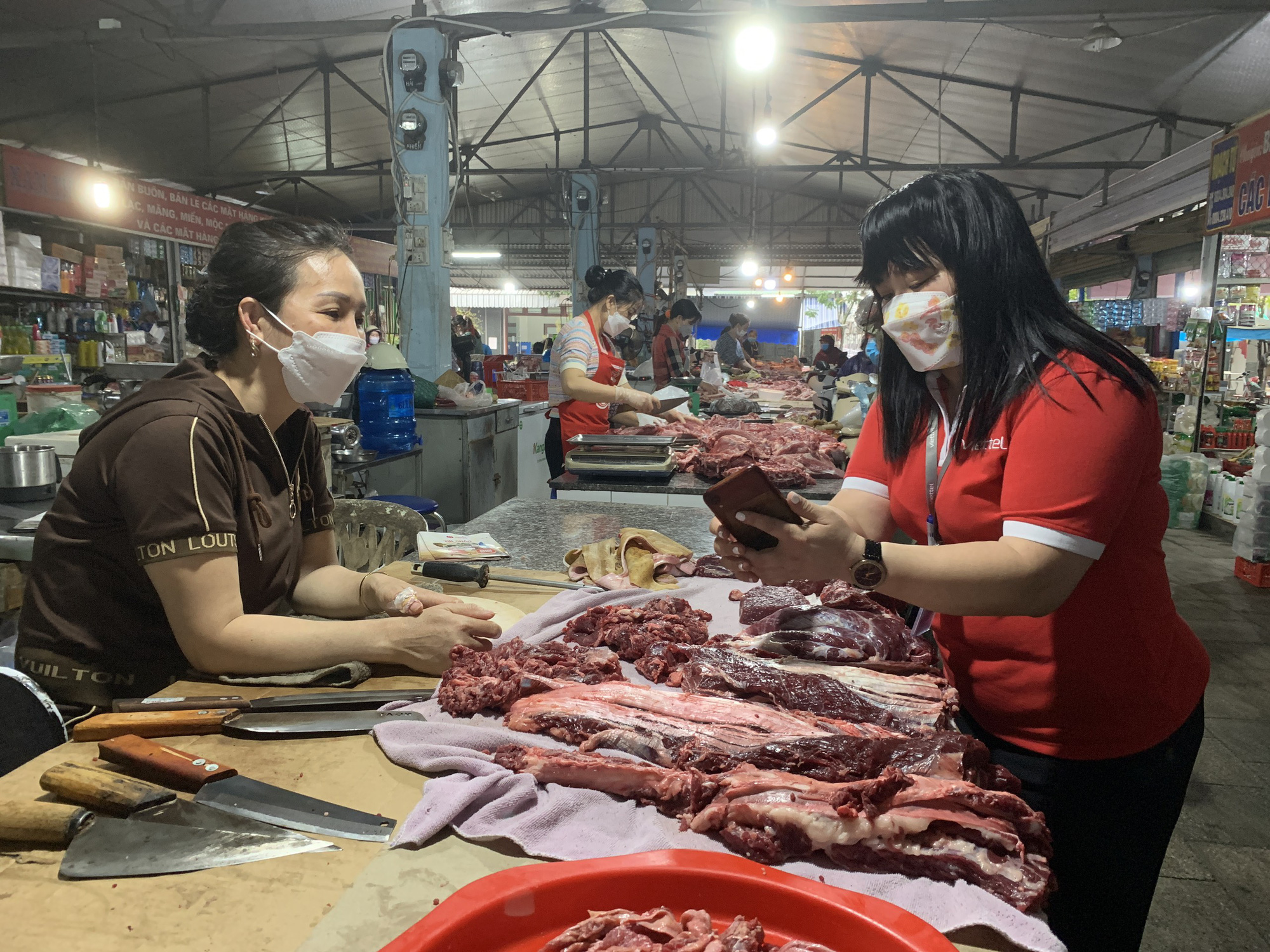 Chợ nào được triển khai mô hình Viettel Money đầu tiên tại Hải Dương? - Ảnh 1.