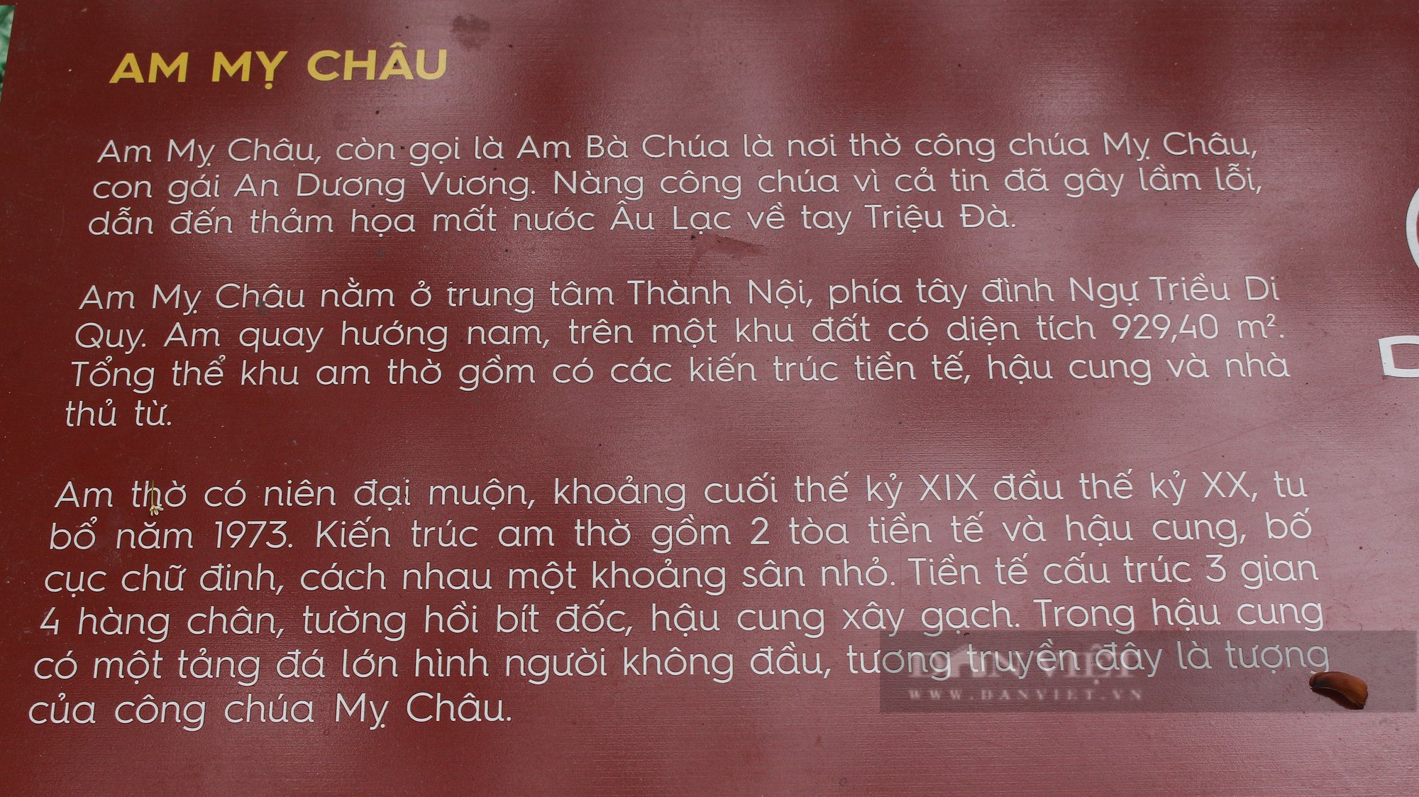 Hà Nội: Bí ấn về tượng đá không đầu ngự trong am Mỵ Châu ở thành Cổ Loa - Ảnh 7.