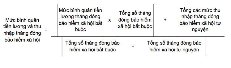 Tính mức đóng BHXH tự nguyện 1 lần cho tháng còn thiếu để nhận lương hưu - Ảnh 2.