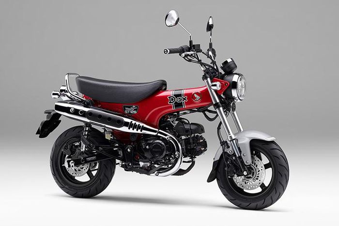 Honda ST125 Dax 2023 trình làng với kiểu dáng chó &quot;lạp xưởng&quot; - Ảnh 1.