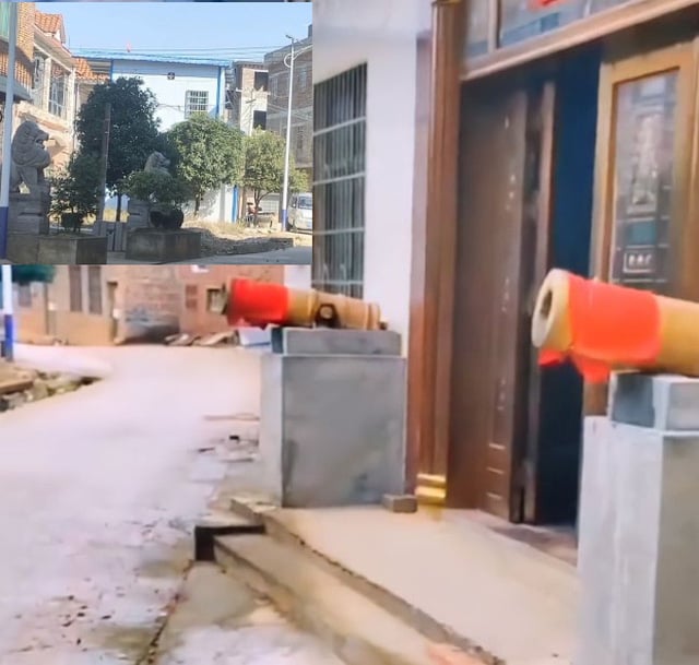 Hai nhà có cửa đối nhau không phải lo sợ vì đã có cách hóa giải đơn giản - Ảnh 1.