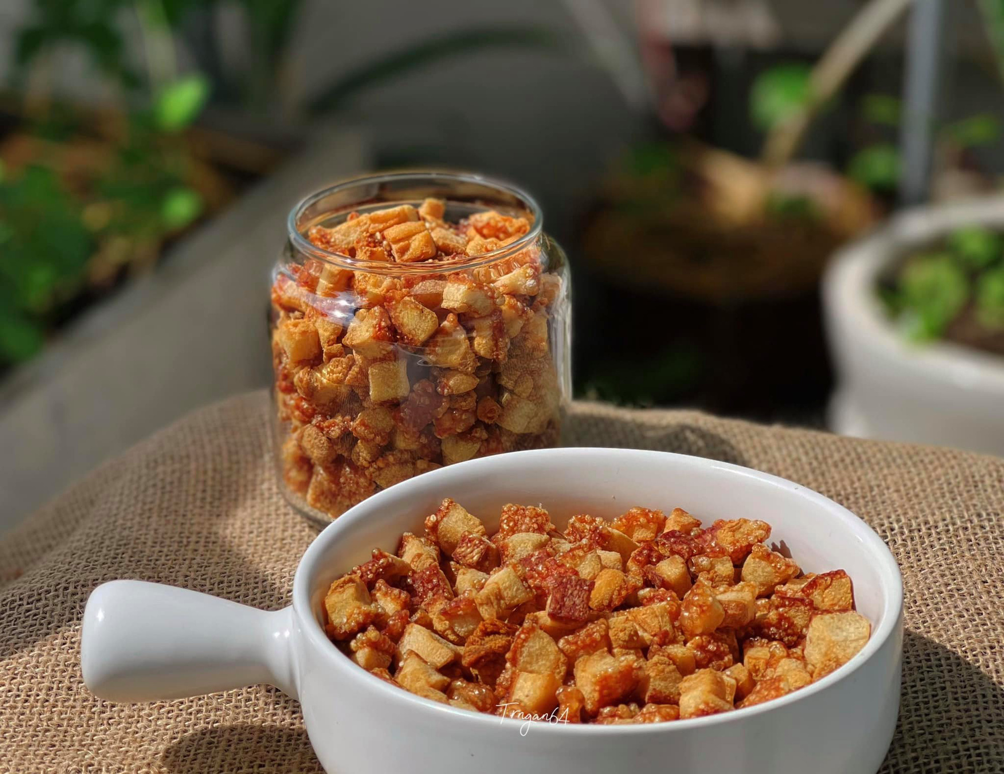 Làm tóp mỡ giòn bì không văng nổ nhờ bí quyết này - Ảnh 7.