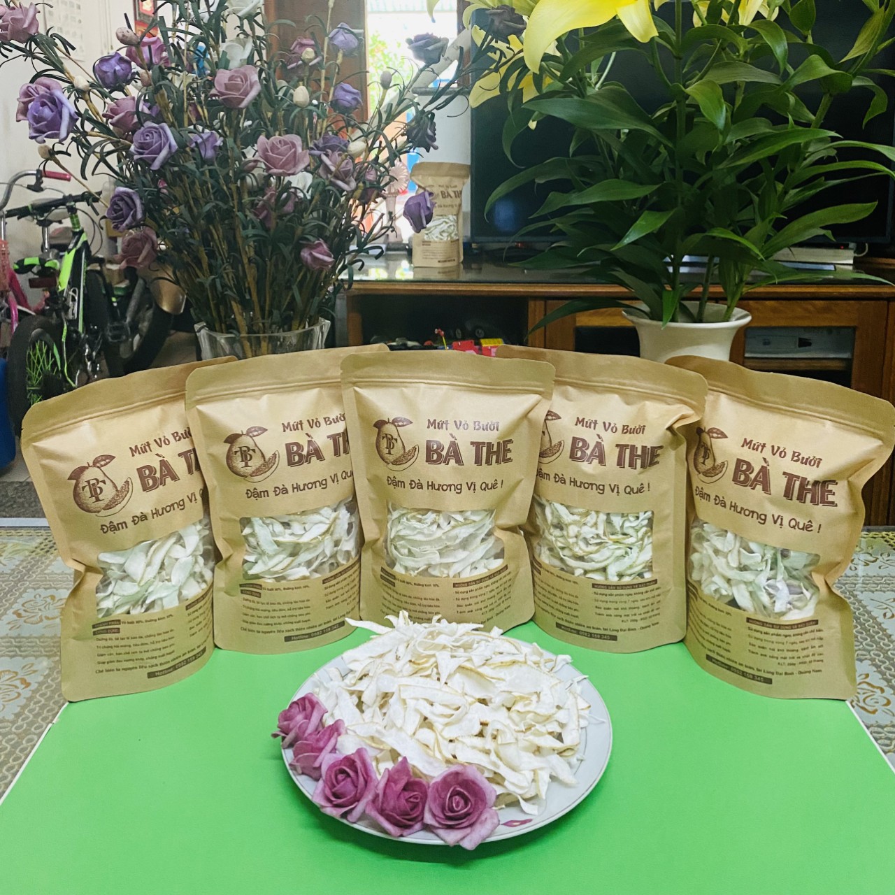 Mứt được làm từ vỏ bưởi trụ Đại Bình hướng đến sản phẩm OCOP - Ảnh 3. Mứt được làm từ vỏ bưởi trụ Đại Bình hướng đến sản phẩm OCOP - Ảnh 3.
