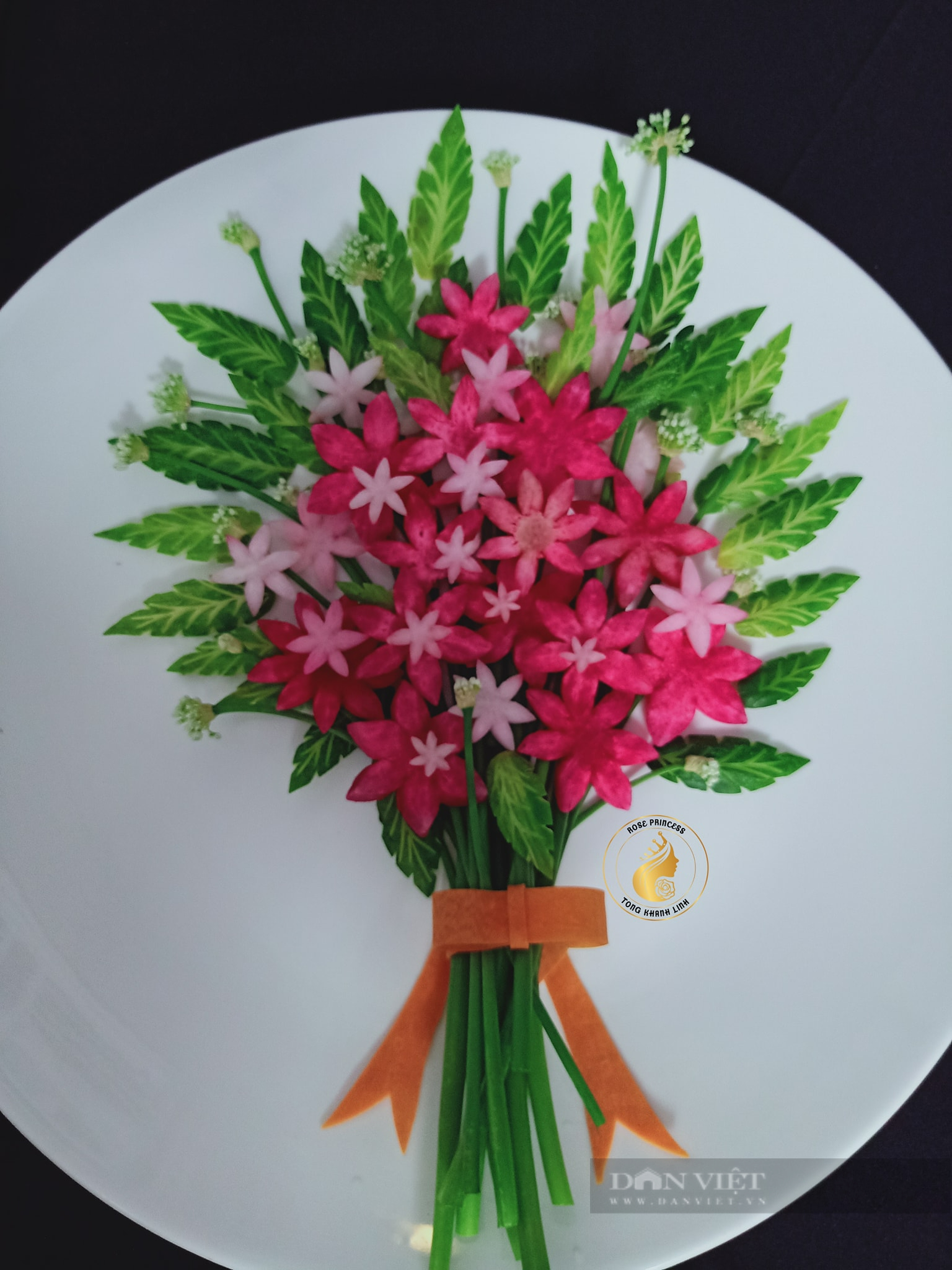 Gợi ý cách trang trí món ăn đẹp chủ đề 8/3 - Ảnh 4.