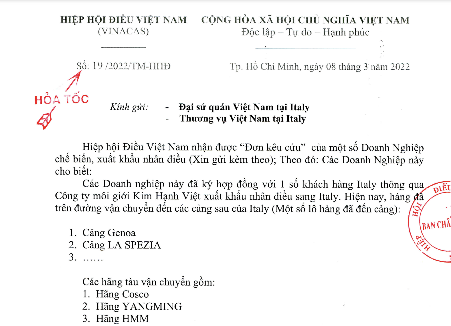 Lô hàng 100 container điều xuất khẩu sang Ý có nguy cơ bị lừa, &quot;vua tiêu&quot; khuyến cáo điều này - Ảnh 2.