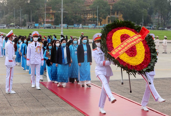 1.000 đại biểu phụ nữ dự Đại hội đại biểu phụ nữ toàn quốc lần thứ XIII - Ảnh 3.