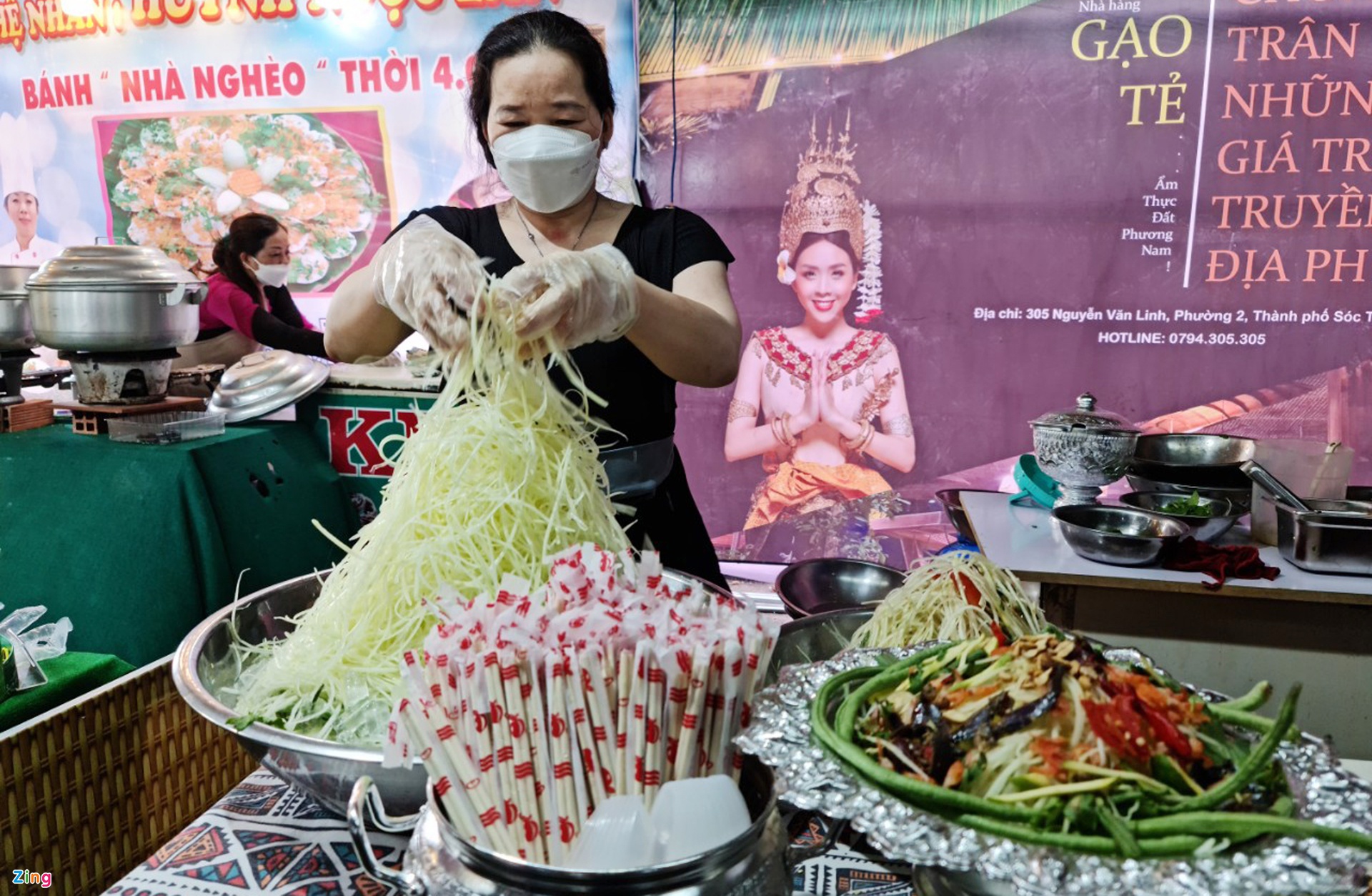 Gần 100 loại bánh dân gian hội tụ ở miền Tây - Ảnh 4.