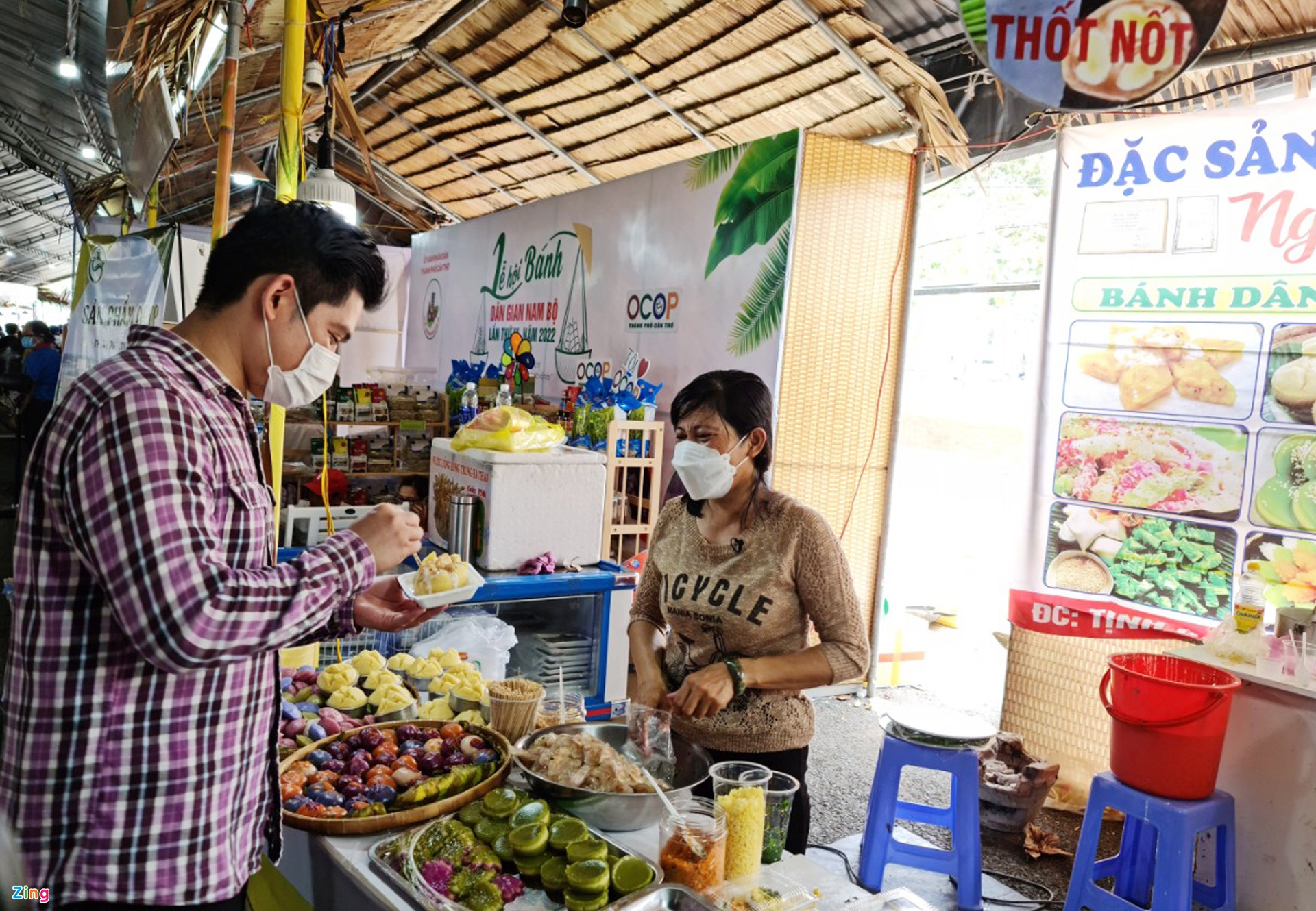 Gần 100 loại bánh dân gian hội tụ ở miền Tây - Ảnh 6.