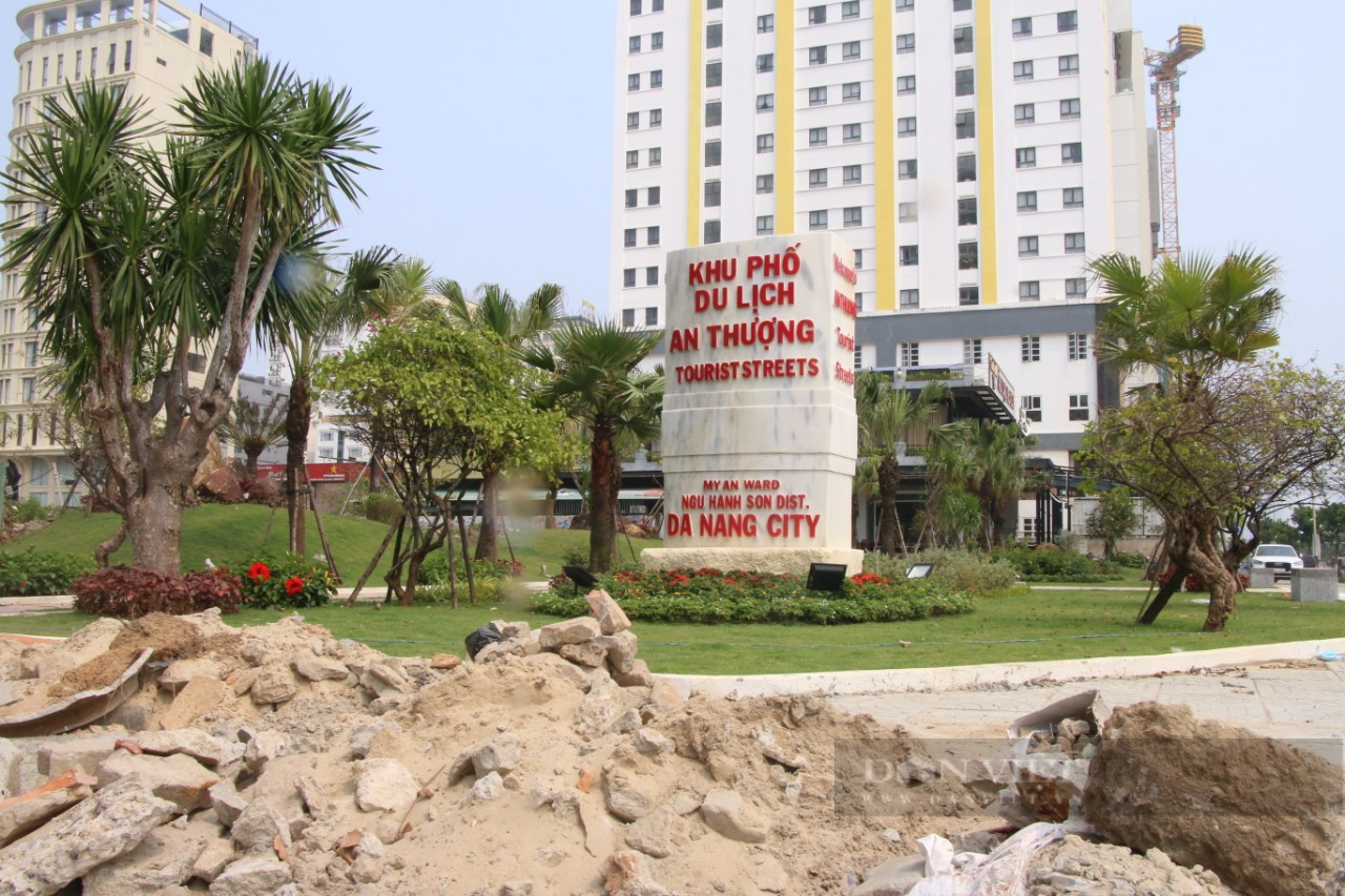 Đà Nẵng: Khẩn trương tạo hình khu &quot;phố Tây&quot; An Thượng chiều du khách - Ảnh 1.