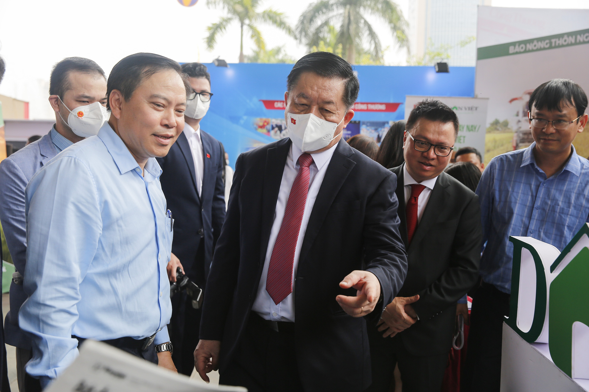 Ảnh lãnh đạo Đảng, Nhà nước dự Lễ khai mạc Hội Báo toàn quốc năm 2022 - Ảnh 9.