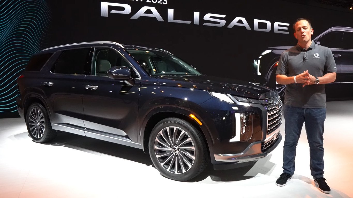 Trải nghiệm Hyundai Palisade 2023 vừa ra mắt, có thể về Việt Nam đấu Toyota Land Cruiser Prado - Ảnh 1.