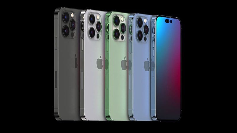 Đây là những suy đoán về Apple iPhone 14, iPhone 14 Pro, iPhone 14 Pro Max và iPhone 14 Max. Ảnh: @AFP.