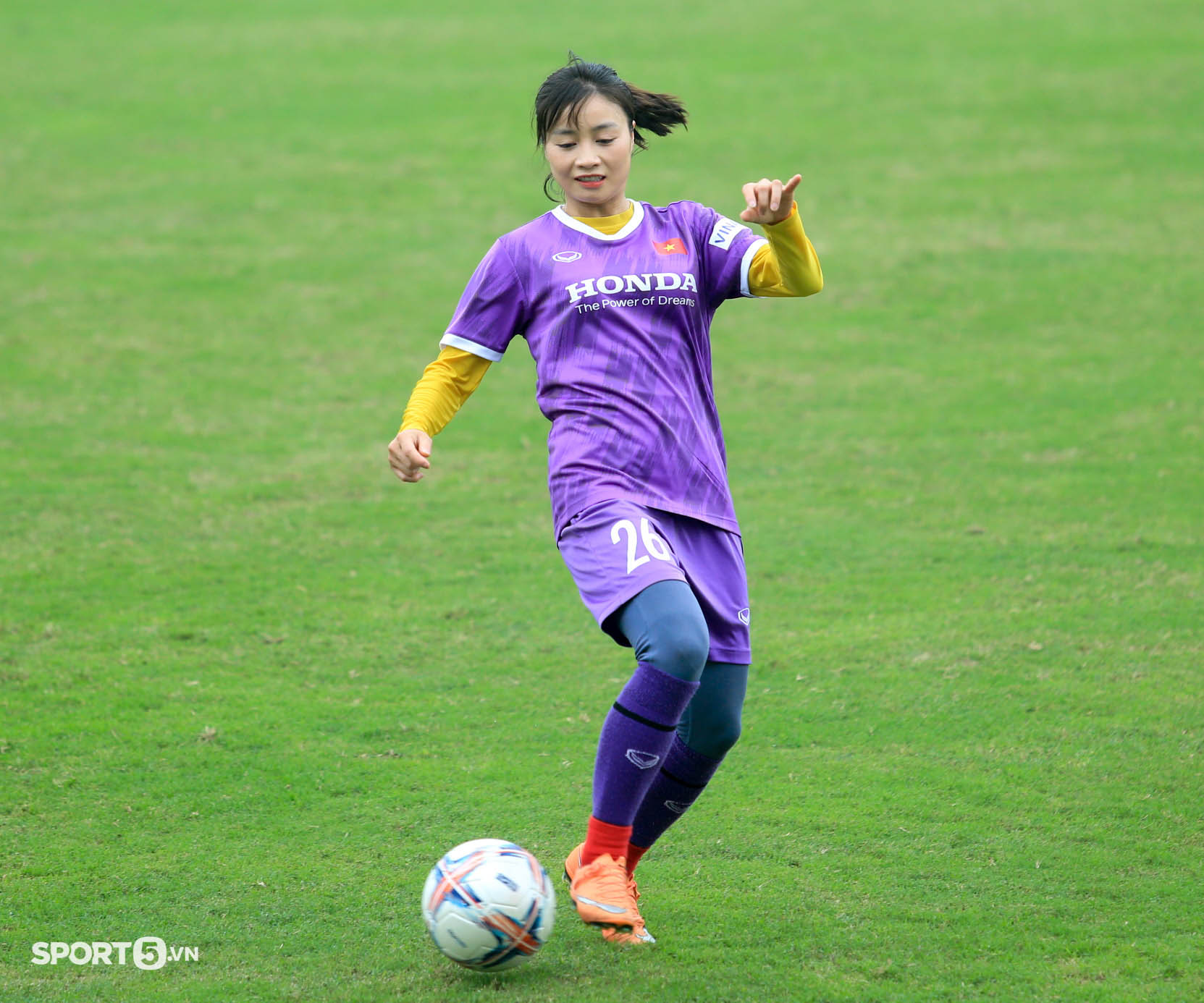 Hoàng Thị Loan: &quot;Mục tiêu của tuyển nữ Việt Nam ở SEA Games 31 luôn là huy chương vàng&quot; - Ảnh 1.