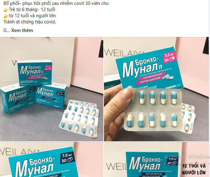 Loạn các sản phẩm &quot;ăn theo&quot; hậu Covid-19: &quot;Mê trận&quot; các loại thuốc bổ phổi, thanh lọc phổi (bài 1) - Ảnh 1.