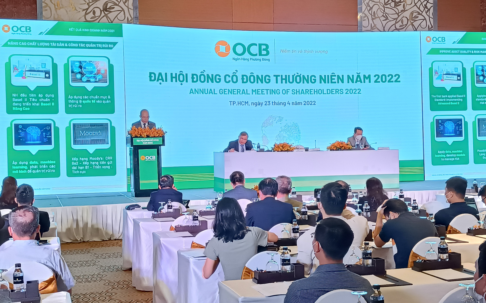 ĐHĐCĐ OCB: Lợi nhuận tăng 29%, tăng vốn điều lệ lên 17.885 tỷ đồng trong năm 2022