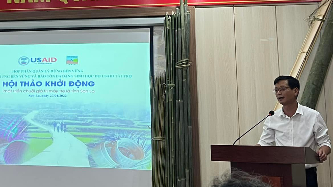 Hội thảo phát triển chuỗi giá trị mây, tre tại tỉnh Sơn La - Ảnh 1. Hội thảo phát triển chuỗi giá trị mây, tre tại tỉnh Sơn La - Ảnh 1.
