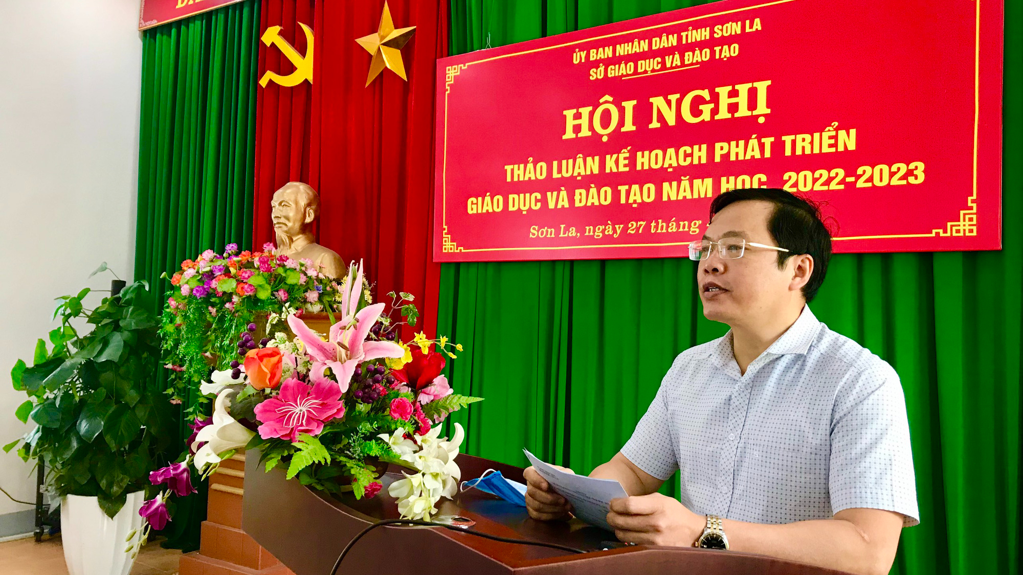 Sơn La: Thảo luận kế hoạch phát triển giáo dục và đào tạo năm học 2022 – 2023 - Ảnh 2.