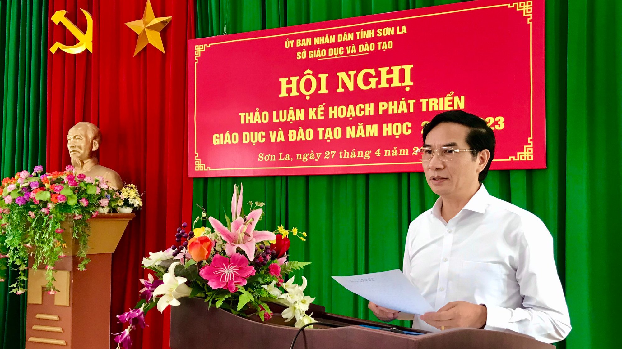 Sơn La: Thảo luận kế hoạch phát triển giáo dục và đào tạo năm học 2022 – 2023 - Ảnh 4.