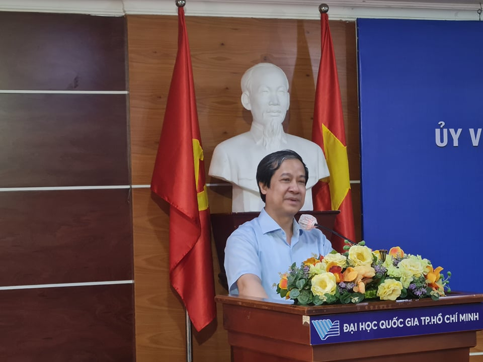 ĐHQG TP.HCM: Đề xuất kỳ thi đánh giá năng lực thành kỳ thi quốc gia - Ảnh 2.