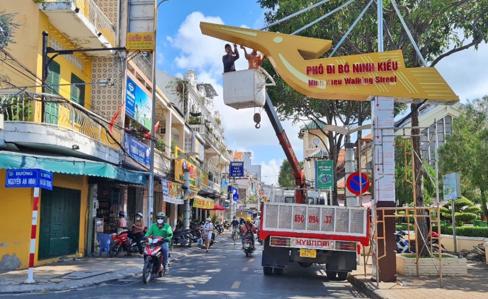 Tuyến phố đi bộ Ninh Kiều  - Ảnh 1.