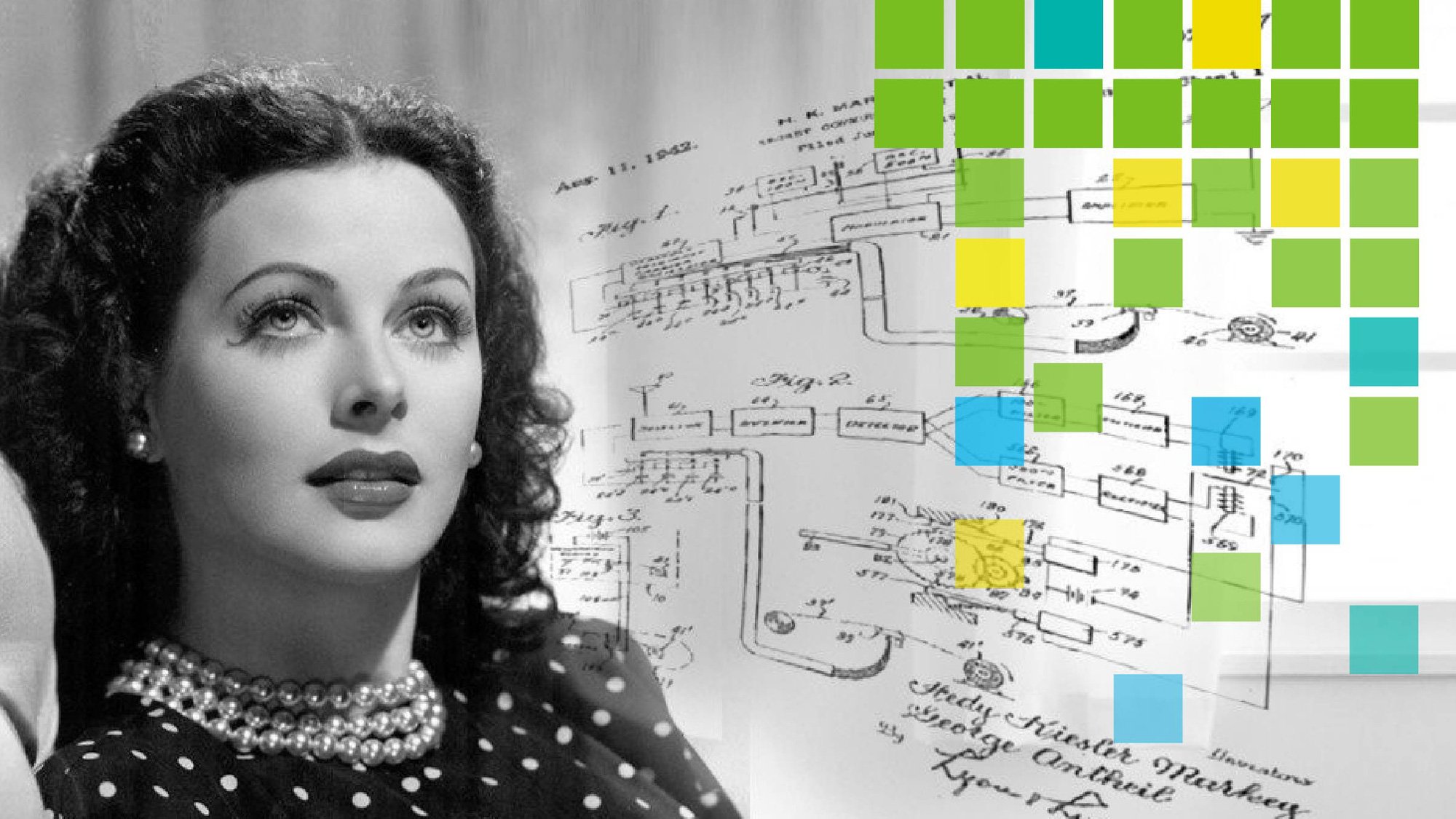 Hedy Lamarr  sinh năm 1914 tại Vienna, có một sự nghiệp đa dạng với tư cách là một nữ diễn viên Hollywood, một nhà sản xuất phim và một nhà phát minh. Ảnh: @Google.