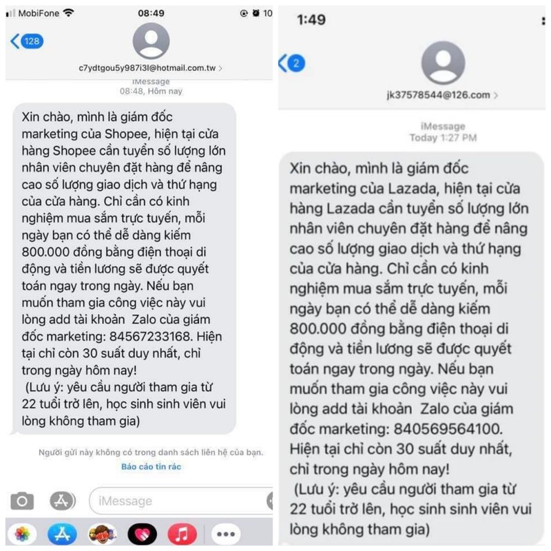 Kon Tum: Cảnh báo lừa đảo tuyển dụng việc nhẹ lương cao  - Ảnh 1.
