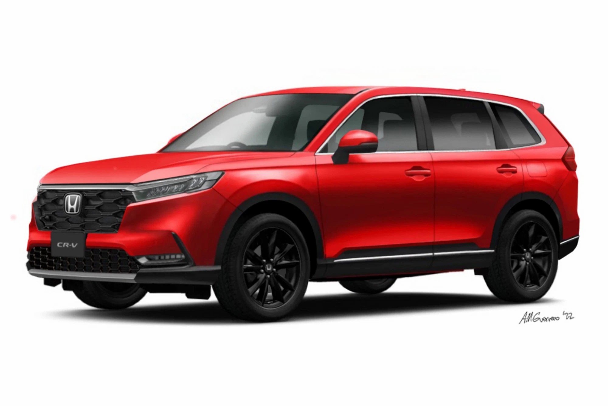 Đây là Honda CR-V 2023: Ngoại hình trẻ hiện đại, thể thao gây khó Mazda CX-5, Hyundai Tucson - Ảnh 1.