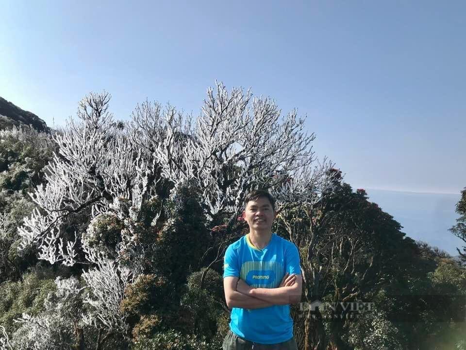 Băng đang tan chảy trên đỉnh U Bò Sơn La - Ảnh 12.