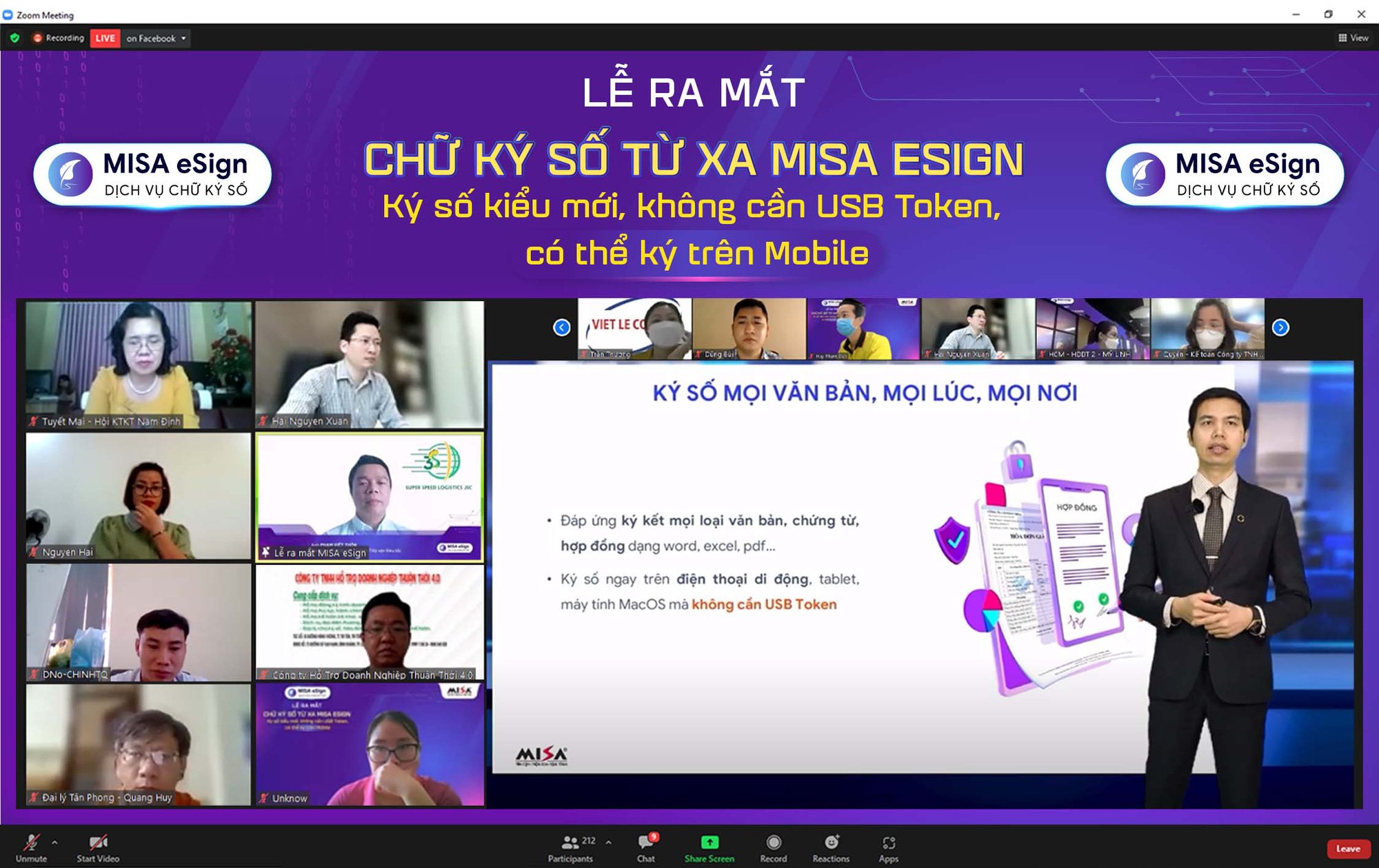 MISA chính thức ra mắt chữ ký số từ xa không cần USB Token - Ảnh 2.