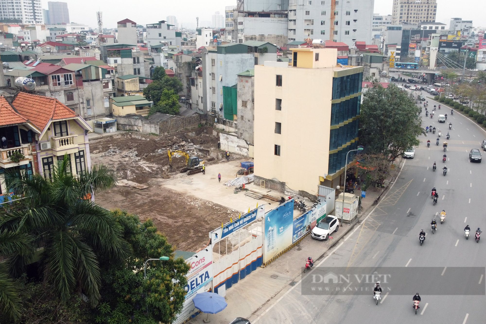 Cận cảnh công trình vi phạm ngang nhiên từ chối phối hợp với chính quyền ở Hà Nội - Ảnh 7.