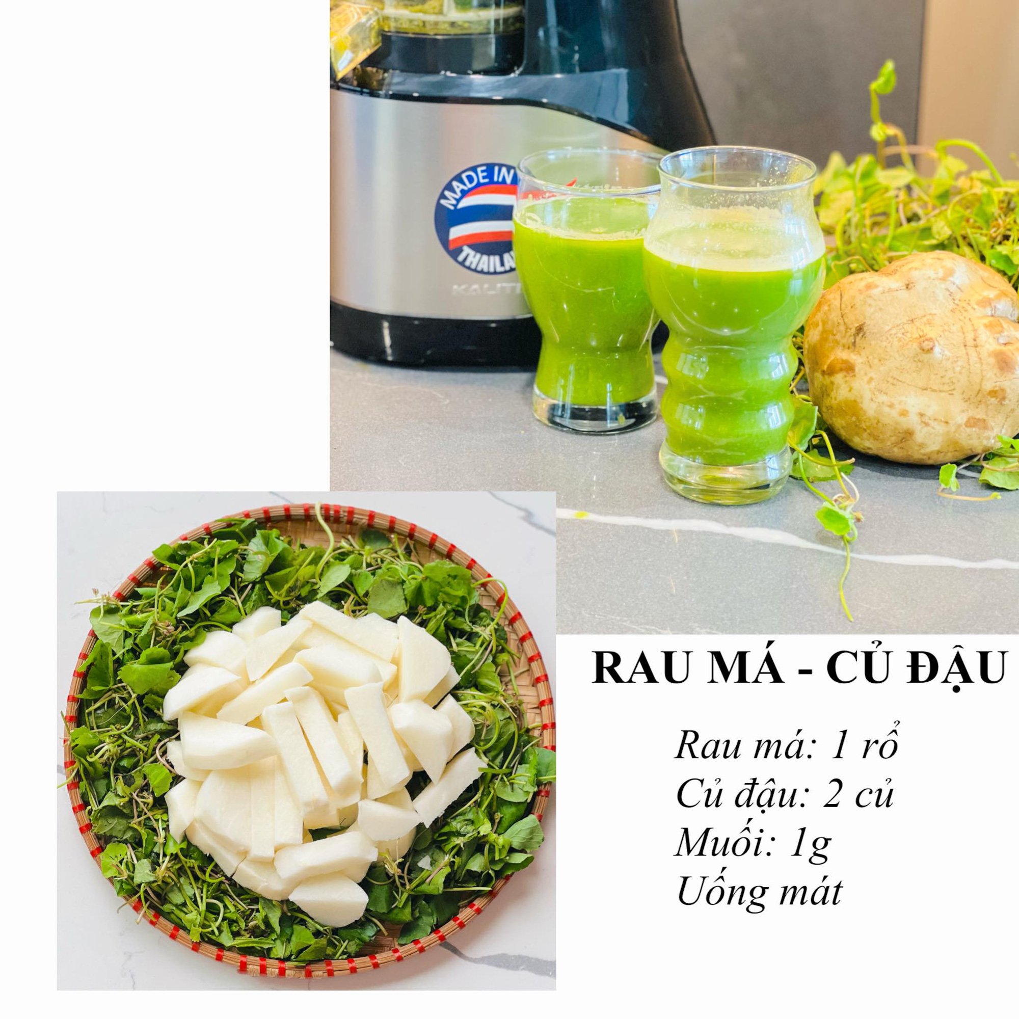 Gợi ý 7 công thức nước ép rau má không thể bỏ qua trong mùa hè - Ảnh 1.