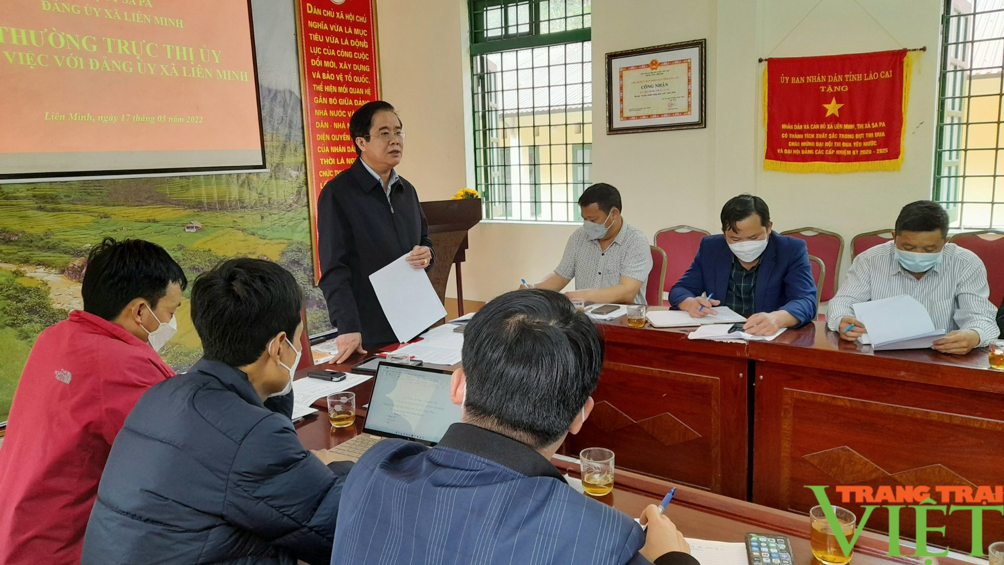 Liên Minh phấn đấu trở thành xã đạt chuẩn Nông thôn mới nâng cao đầu tiên của Sa Pa - Ảnh 1.