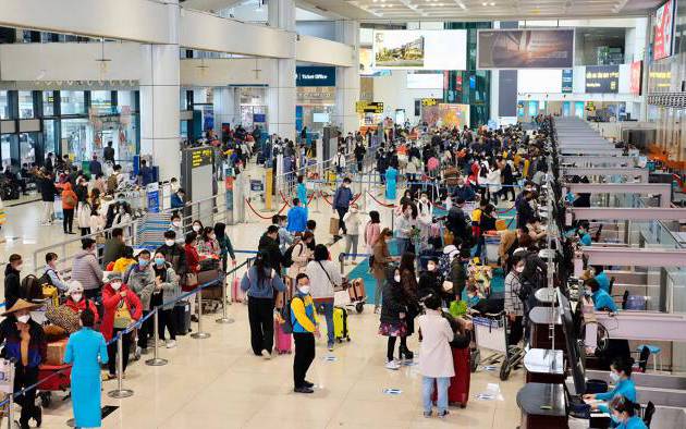 Dự báo năm 2022, ngành hàng không vận tải từ 42 - 47 triệu lượt hành khách 