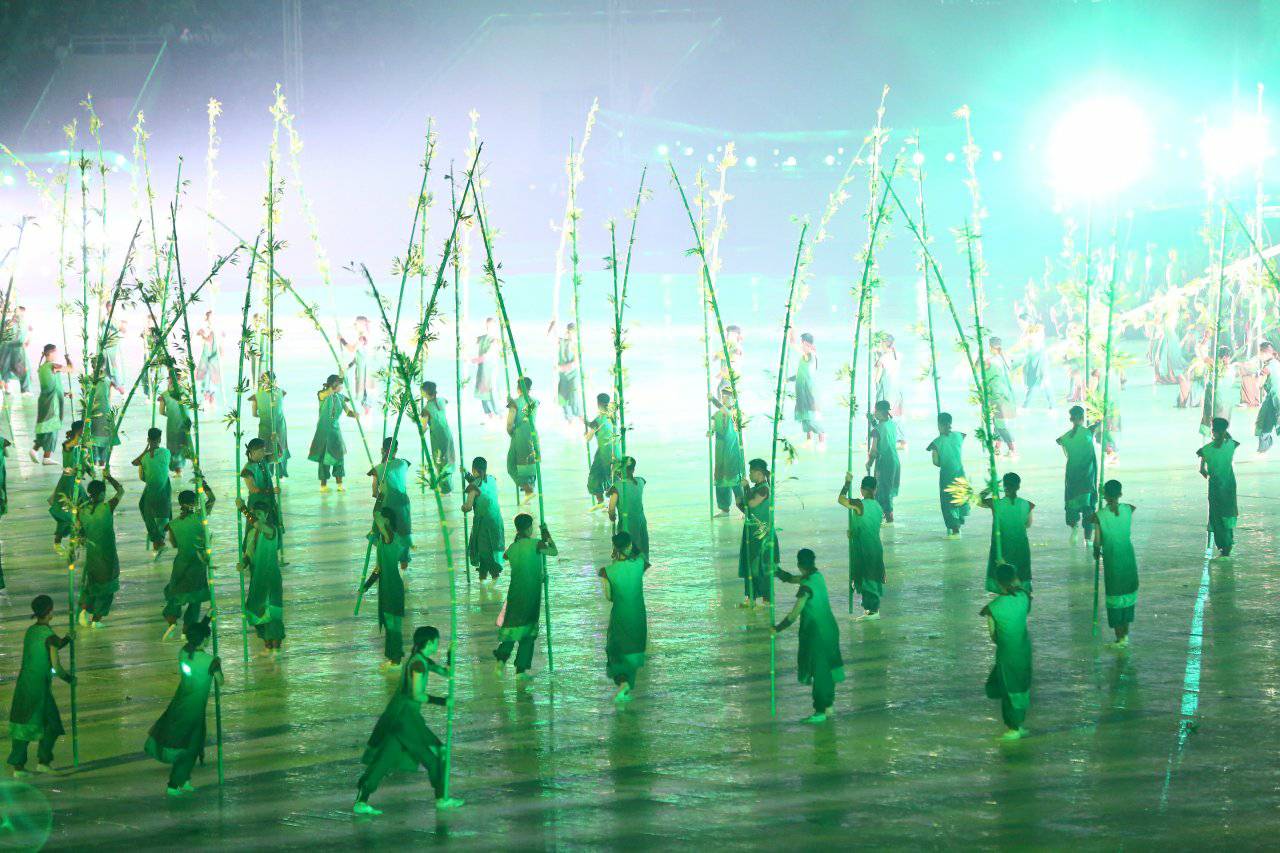 Lễ khai mạc SEA Games 31: Tái hiện một Việt Nam kiên cường, thân thiện và khát vọng - Ảnh 1.