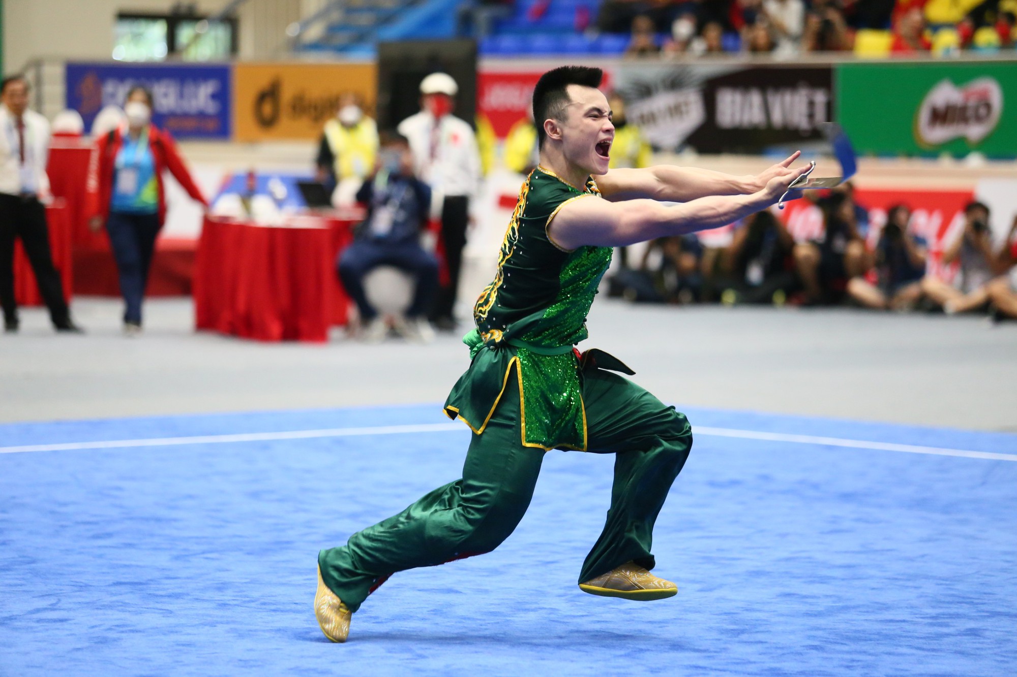Bảng tổng sắp huy chương SEA Games 31 ngày 13/5: Wushu Việt Nam đã có vàng - Ảnh 5.