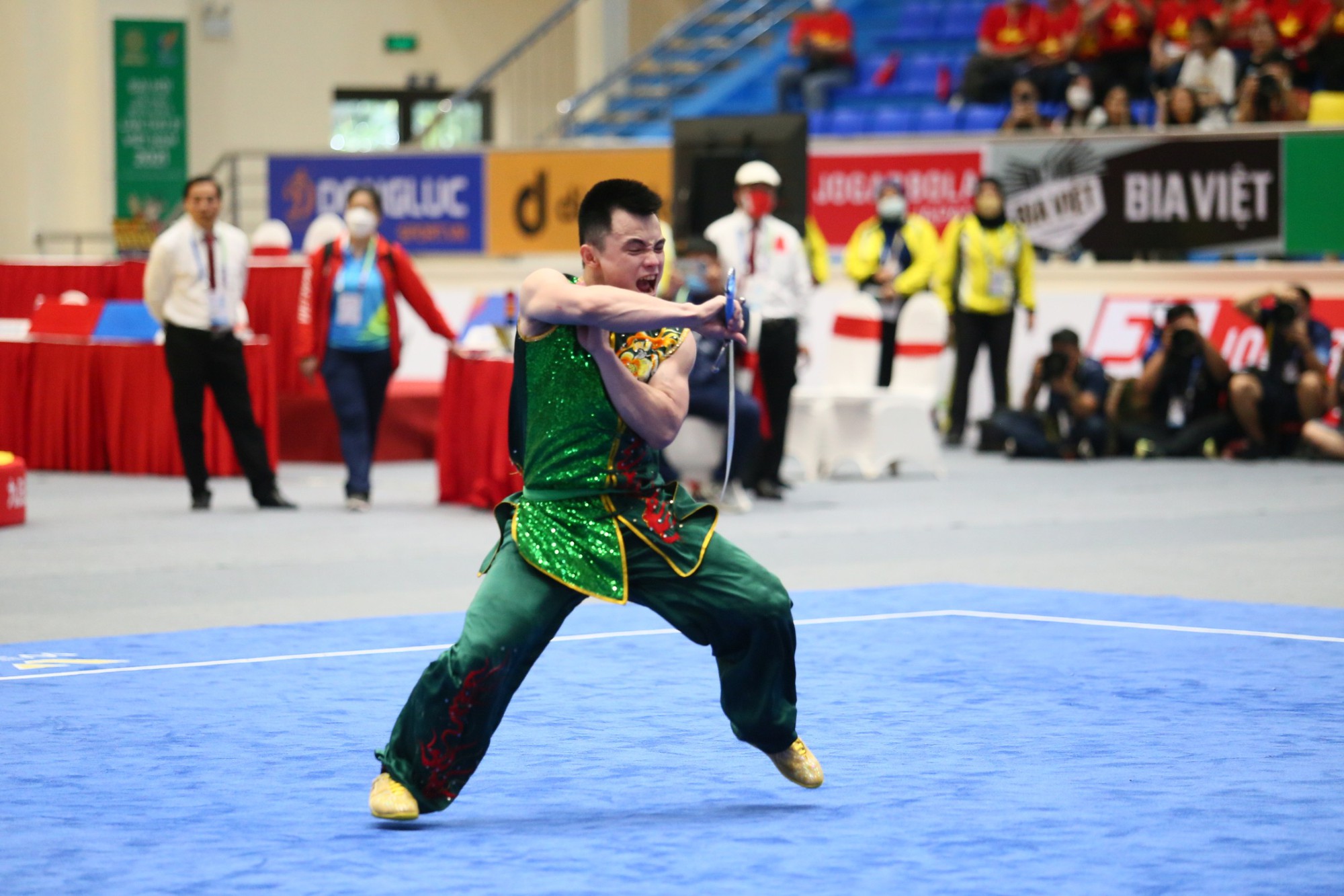 Bảng tổng sắp huy chương SEA Games 31 ngày 13/5: Wushu Việt Nam đã có vàng - Ảnh 6.