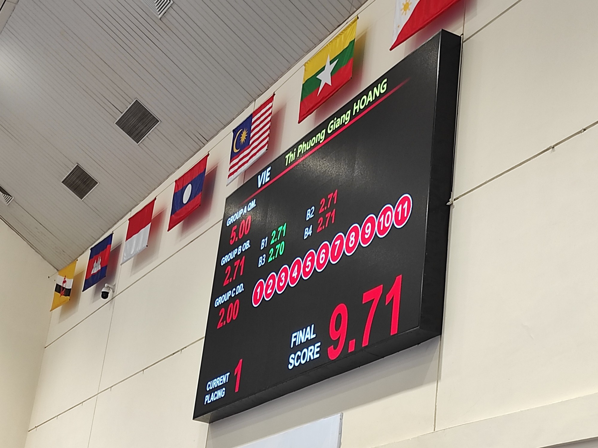 Bảng tổng sắp huy chương SEA Games 31 ngày 13/5: Dương Thúy Vi giành HCV - Ảnh 1.