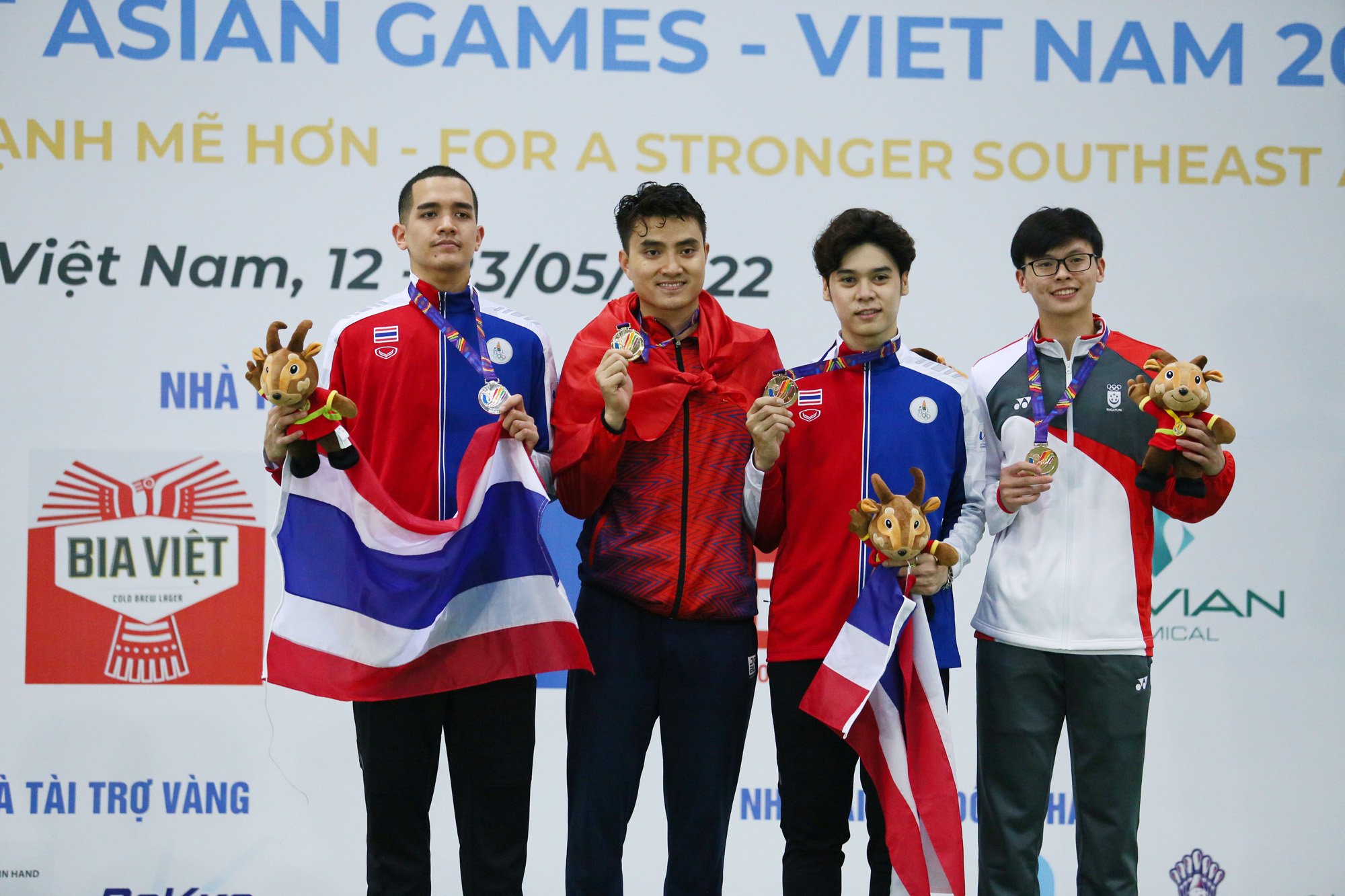 Bảng tổng sắp huy chương SEA Games 31 ngày 13/5: Vũ Thành An hạ đối thủ Thái Lan, đoạt HCV - Ảnh 9.