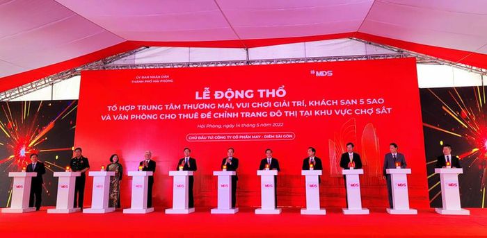 Hải Phòng động thổ Dự án Tổ hợp trung tâm thương mại Chợ Sắt hơn 6.000 tỷ đồng - Ảnh 2.