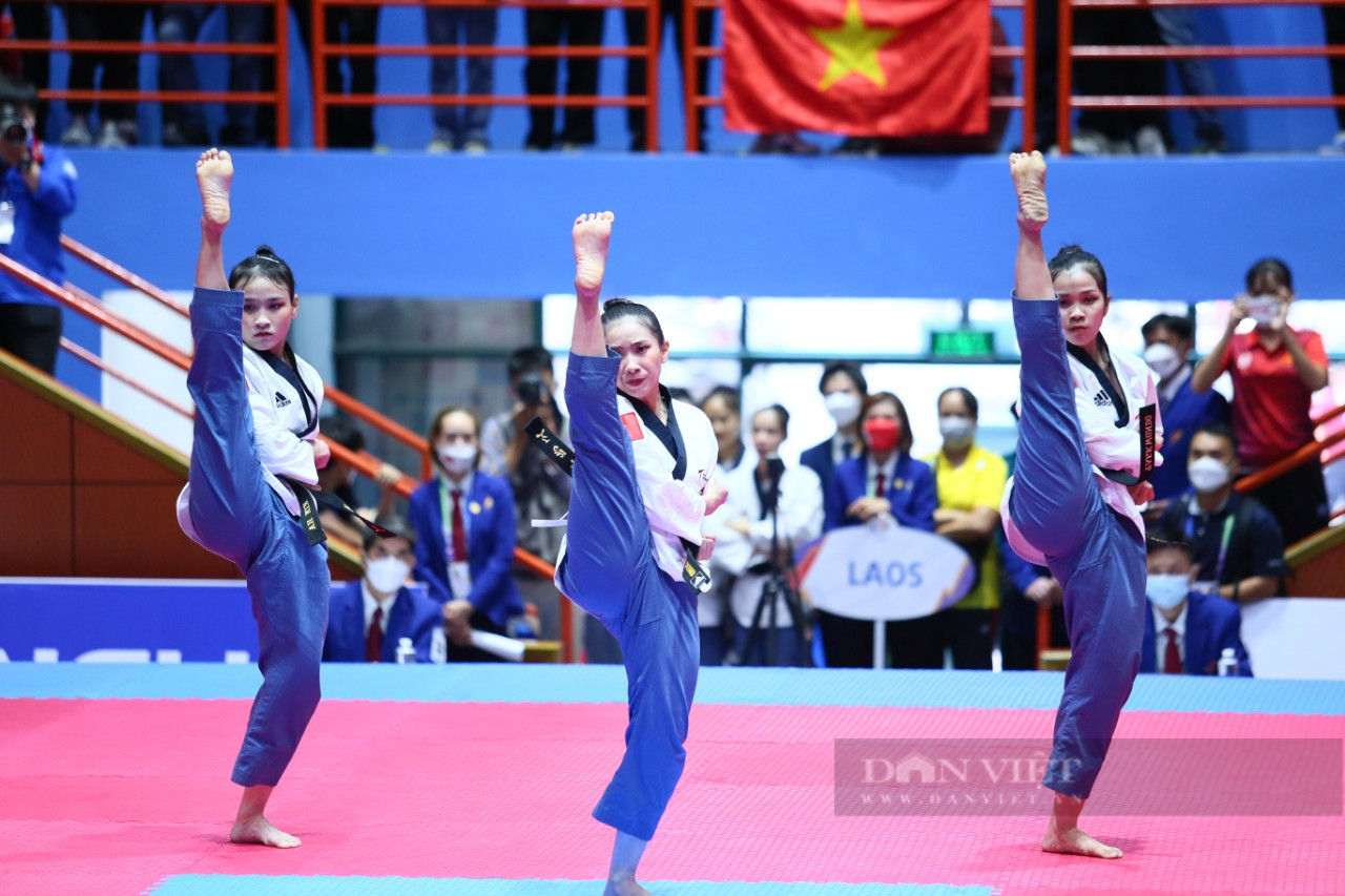Bảng tổng sắp huy chương SEA Games 31 ngày 16/5: Taekwondo Việt Nam liên tiếp giành HCV - Ảnh 1.