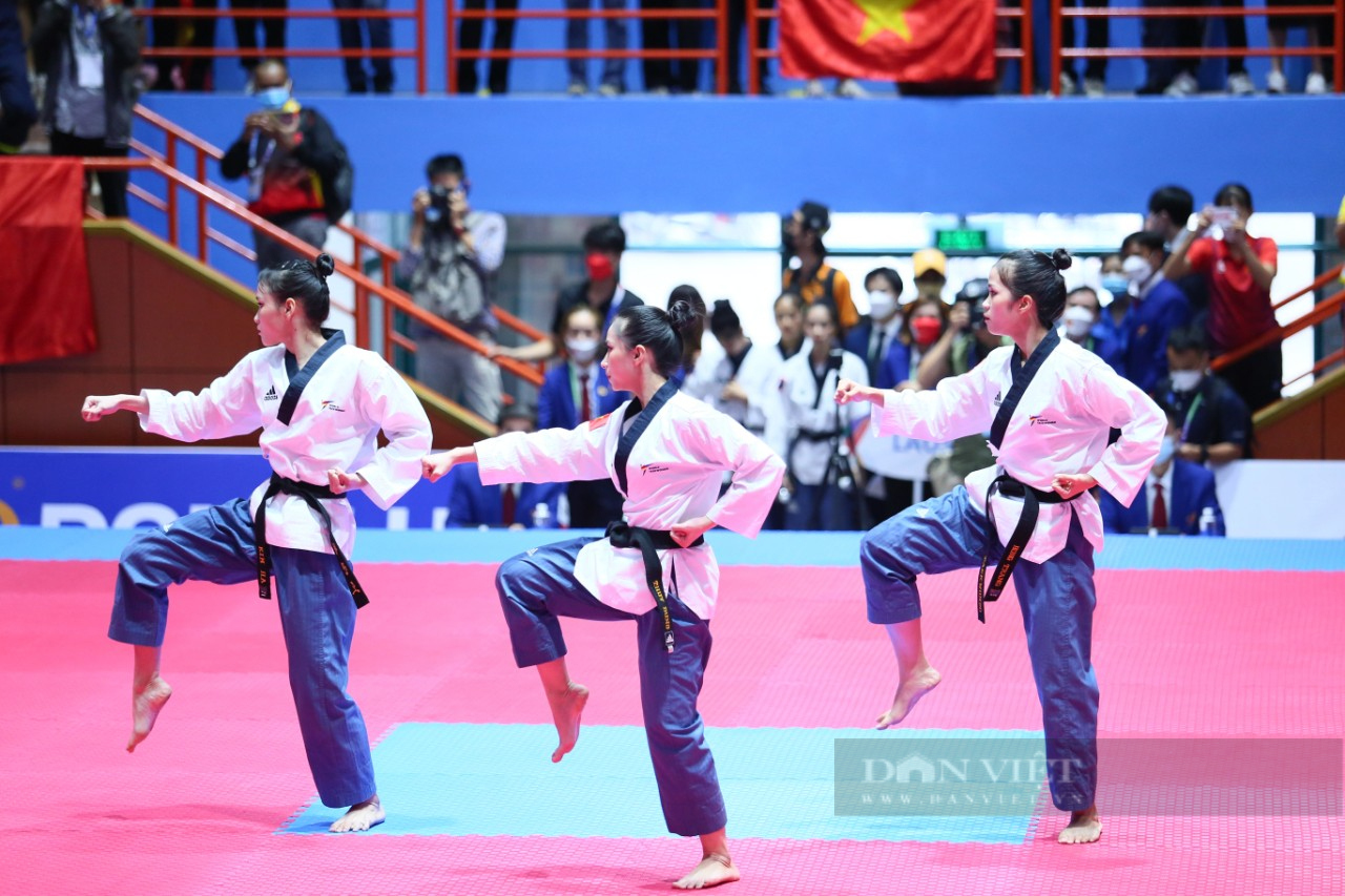 Bảng tổng sắp huy chương SEA Games 31 ngày 16/5: Taekwondo Việt Nam liên tiếp giành HCV - Ảnh 2.