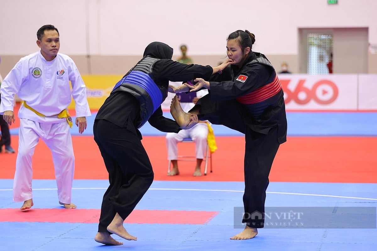 Võ sĩ người Thái (Sơn La) Quàng Thị Thu Nghĩa: Giành HCV SEA Game 21, từng 2 lần vô địch thế giới pencak silat  - Ảnh 2.