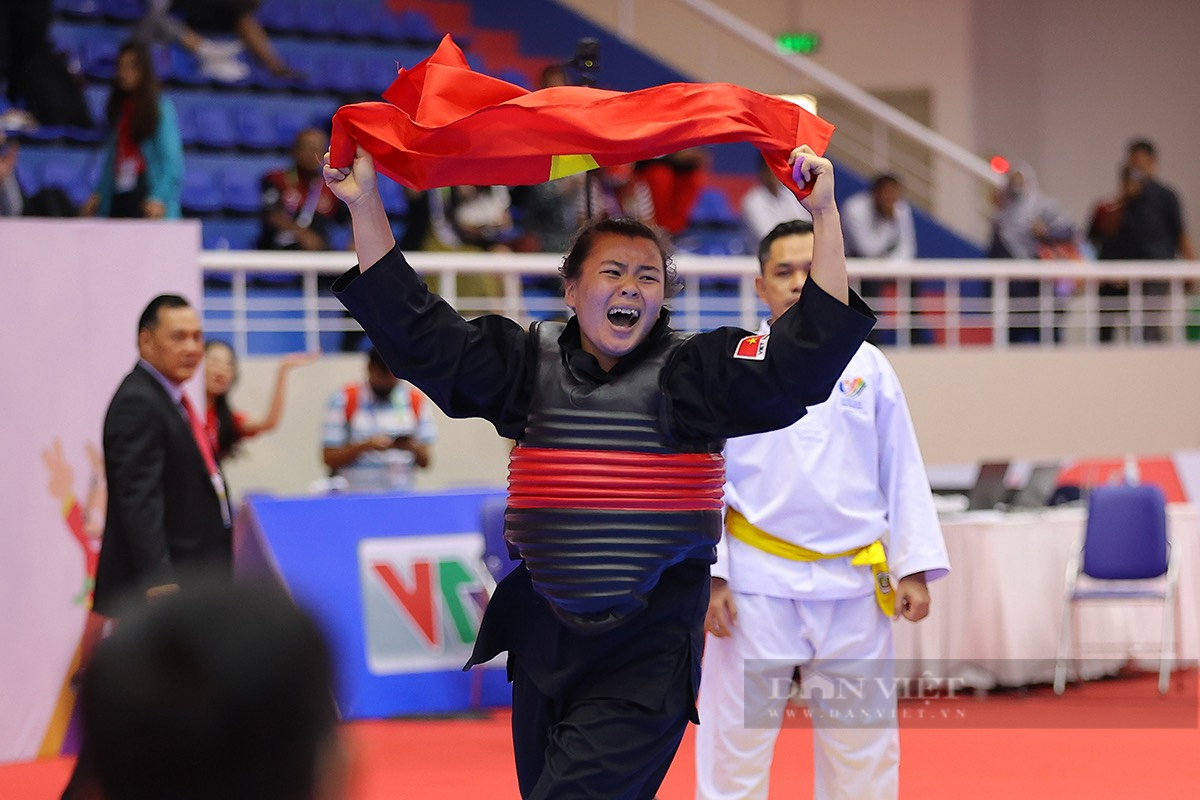 Võ sĩ người Thái (Sơn La) Quàng Thị Thu Nghĩa: Giành HCV SEA Game 21, từng 2 lần vô địch thế giới pencak silat  - Ảnh 3.