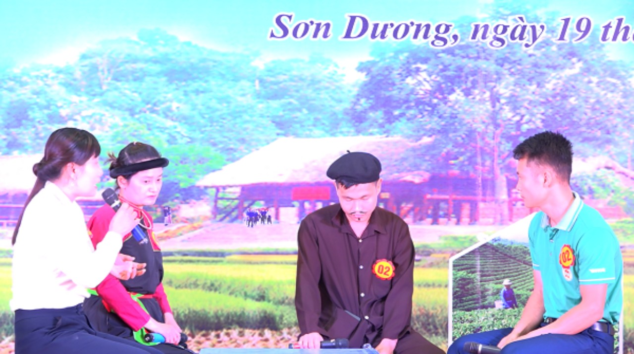 Tuyên Quang: Sôi nổi Hội thi Nhà nông đua tài huyện Sơn Dương năm 2022  - Ảnh 1.